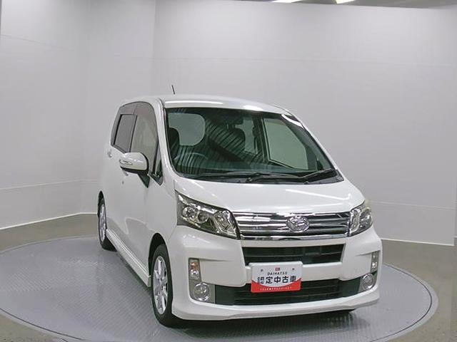 ムーヴカスタム X SA 整備付き 1年保証1オーナー スマキ− キーレスエントリー 運転席エアバック ABS アルミホイール 点検記録簿(山梨県)の中古車