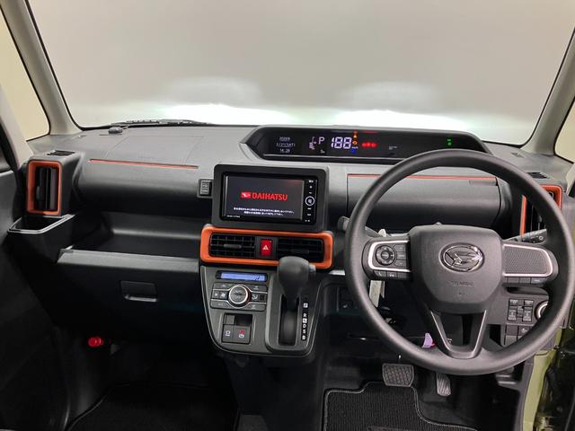 タントファンクロス　純正ナビゲーション　バックモニタースマートアシスト・ＬＥＤヘッドライト・１４インチアルミホイール・両側パワースライドドア・ＵＳＢソケット・運転席助手席シートヒーター・フルファブリックシート（山梨県）の中古車