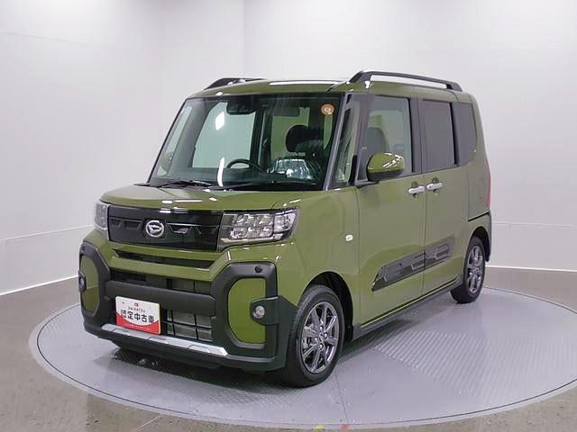 タントファンクロス　純正ナビゲーション　バックモニタースマートアシスト・ＬＥＤヘッドライト・１４インチアルミホイール・両側パワースライドドア・ＵＳＢソケット・運転席助手席シートヒーター・フルファブリックシート（山梨県）の中古車