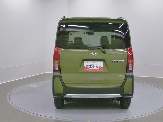 タントファンクロス　純正ナビゲーション　バックモニタースマートアシスト・ＬＥＤヘッドライト・１４インチアルミホイール・両側パワースライドドア・ＵＳＢソケット・運転席助手席シートヒーター・フルファブリックシート（山梨県）の中古車