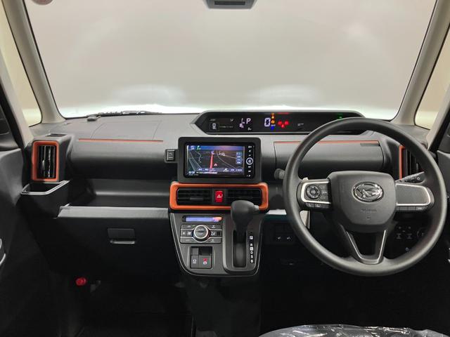 タントファンクロス　純正ナビ　前後ドラレコスマートアシスト・ＬＥＤヘッドライト・１４インチアルミホイール・両側パワースライドドア・ＵＳＢソケット・運転席助手席シートヒーター・フルファブリックシート（山梨県）の中古車