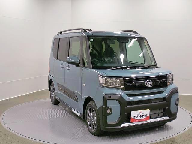 タントファンクロス　純正ナビ　前後ドラレコスマートアシスト・ＬＥＤヘッドライト・１４インチアルミホイール・両側パワースライドドア・ＵＳＢソケット・運転席助手席シートヒーター・フルファブリックシート（山梨県）の中古車