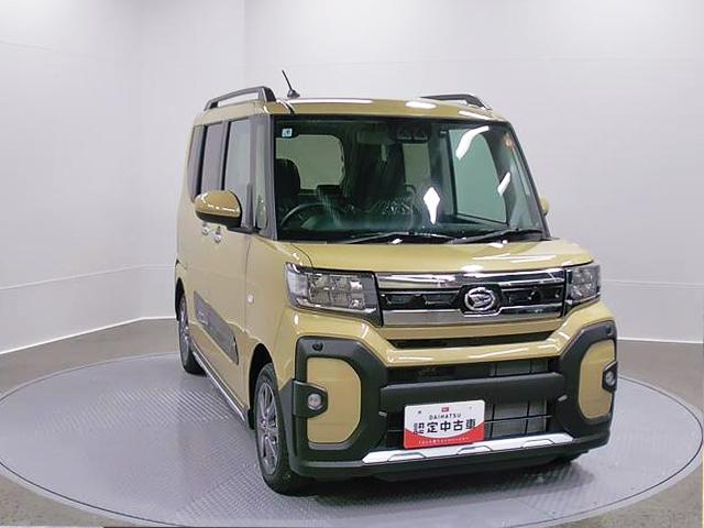 タントファンクロスリミテッド　純正ナビ　前後ドラレコスマートアシスト・ＬＥＤヘッドライト・１４インチアルミホイール・両側パワースライドドア・ＵＳＢソケット・運転席助手席シートヒーター・フルファブリックシート（山梨県）の中古車