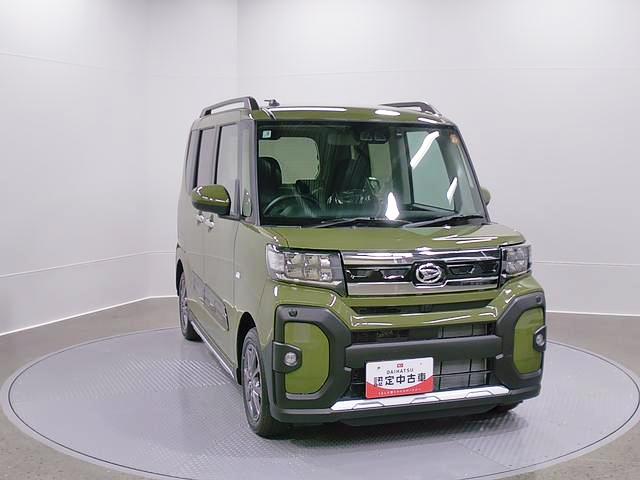 タントファンクロスリミテッド　純正ナビ　前後ドラレコスマートアシスト・ＬＥＤヘッドライト・１４インチアルミホイール・両側パワースライドドア・ＵＳＢソケット・運転席助手席シートヒーター・フルファブリックシート（山梨県）の中古車