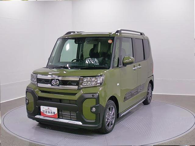 タントファンクロスリミテッド　純正ナビ　前後ドラレコスマートアシスト・ＬＥＤヘッドライト・１４インチアルミホイール・両側パワースライドドア・ＵＳＢソケット・運転席助手席シートヒーター・フルファブリックシート（山梨県）の中古車