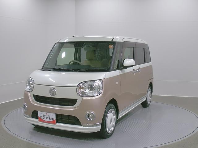 ムーヴキャンバスＧメイクアップリミテッド　ＳＡIII　４ＷＤ　１年保証ワンオーナー車　キーフリー　４ＷＤ　スマートキー　ＡＢＳ　プッシュ式エンジンスタートボタン　パワーウィンドウ　オートエアコン（山梨県）の中古車