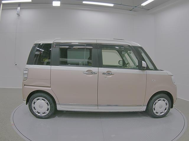 ムーヴキャンバスＧメイクアップリミテッド　ＳＡIII　４ＷＤ　１年保証ワンオーナー車　キーフリー　４ＷＤ　スマートキー　ＡＢＳ　プッシュ式エンジンスタートボタン　パワーウィンドウ　オートエアコン（山梨県）の中古車