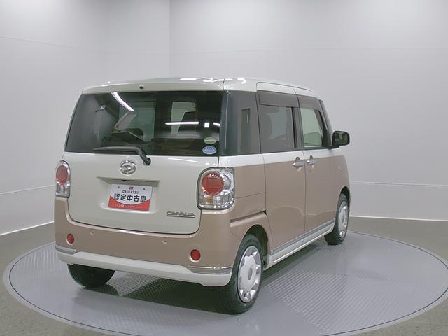 ムーヴキャンバスＧメイクアップリミテッド　ＳＡIII　４ＷＤ　１年保証ワンオーナー車　キーフリー　４ＷＤ　スマートキー　ＡＢＳ　プッシュ式エンジンスタートボタン　パワーウィンドウ　オートエアコン（山梨県）の中古車