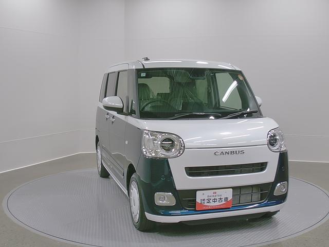 ムーヴキャンバスストライプスG 純正ナビゲーション バックモニターワンオーナー ナビ キーフリー スマ−トキ− 点検記録簿付 運転席エアバック ABS(山梨県)の中古車