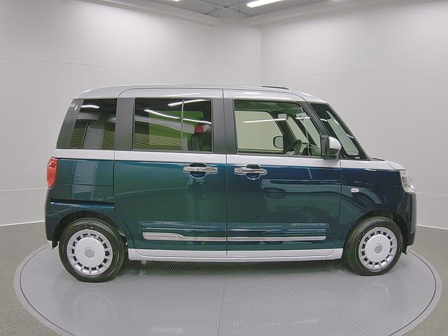 ムーヴキャンバスストライプスG 純正ナビゲーション バックモニターワンオーナー ナビ キーフリー スマ−トキ− 点検記録簿付 運転席エアバック ABS(山梨県)の中古車