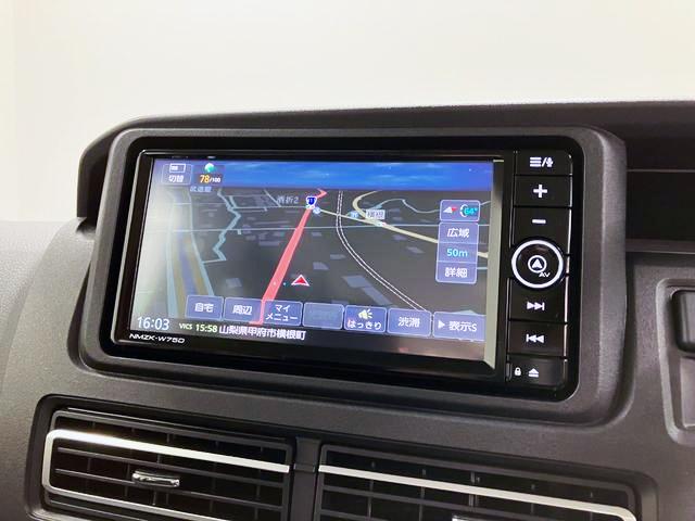 アトレーRS 4WD CVT 純正ナビスマートアシスト・コーナーセンサー・電子制御式4WD(4WD車)・直列3気筒インタークーラーターボ・LEDヘッドランプ・両側パワースライドドア・オートエアコン・電動格納ミラー(ターンランプ)(山梨県)の中古車