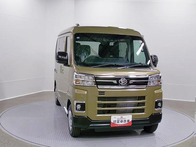 アトレーRS 4WD CVT 純正ナビスマートアシスト・コーナーセンサー・電子制御式4WD(4WD車)・直列3気筒インタークーラーターボ・LEDヘッドランプ・両側パワースライドドア・オートエアコン・電動格納ミラー(ターンランプ)(山梨県)の中古車