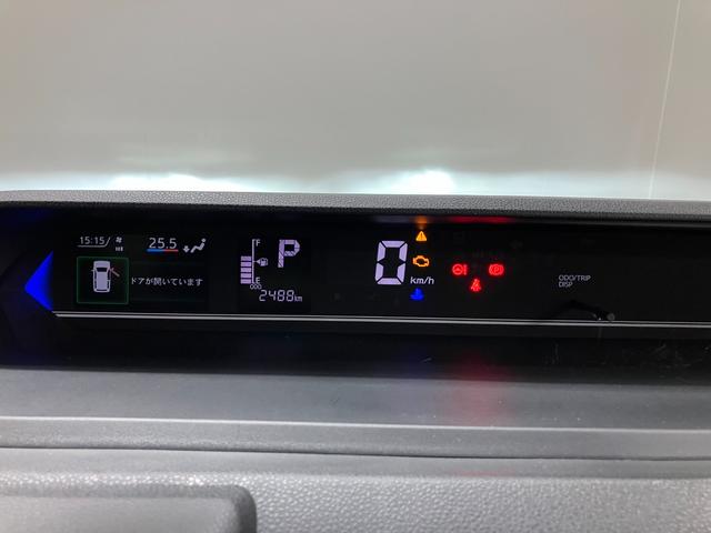 タントカスタムRS 純正ナビゲーション パノラマモニタースマートアシスト・LEDヘッドライト・15インチアルミホイール・両側パワースライドドア・USBソケット・運転席助手席シートヒーター・レザー調Xフルファブリックシート・本革巻ステアリングホイール(山梨県)の中古車