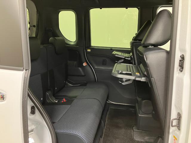 タントカスタムRS 純正ナビゲーション パノラマモニタースマートアシスト・LEDヘッドライト・15インチアルミホイール・両側パワースライドドア・USBソケット・運転席助手席シートヒーター・レザー調Xフルファブリックシート・本革巻ステアリングホイール(山梨県)の中古車