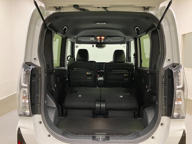 タントカスタムRS 純正ナビゲーション パノラマモニタースマートアシスト・LEDヘッドライト・15インチアルミホイール・両側パワースライドドア・USBソケット・運転席助手席シートヒーター・レザー調Xフルファブリックシート・本革巻ステアリングホイール(山梨県)の中古車