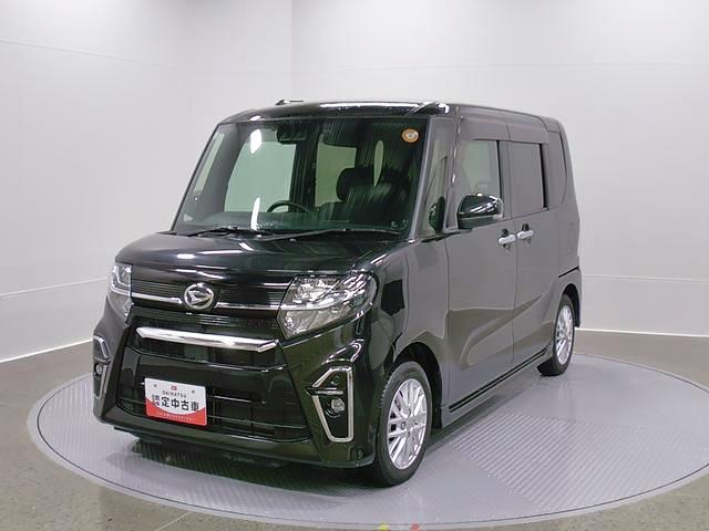 タントカスタムX 整備付き 1年保証スマートアシスト・LEDヘッドランプ・プッシュエンジンスタート・14インチアルミホイール・左側パワースライドドア・USBソケット・オートエアコン・運転席助手席シートヒーター(山梨県)の中古車