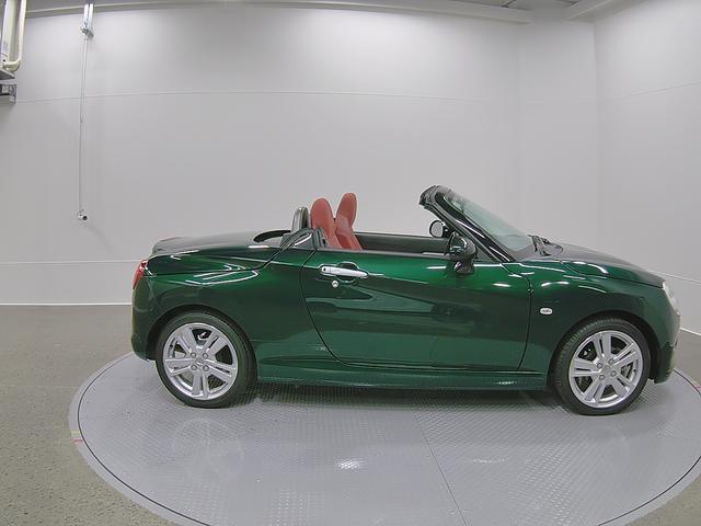 コペンセロ　整備付き　１年保証電動開閉式ルーフ・３気筒ＤＯＨＣターボ・７速スーパーアクティブシフト付ＣＶＴ・ヘッドレスト一体型スポーツシート・キーフリーシステム・ＬＥＤヘッドランプ・ＬＥＤリアコンビランプ・シートヒーター（山梨県）の中古車