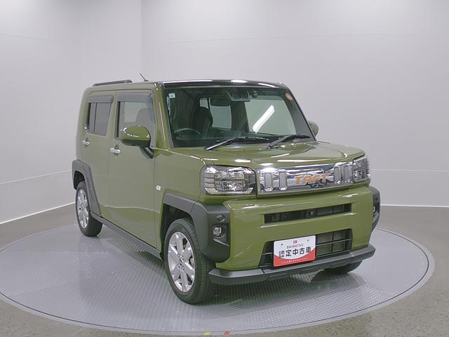 タフトG 整備付き 1年保証スマートアシスト・15インチアルミ・LEDヘッドランプ・LEDフォグ・スカイフィールトップ・電動パーキング・運転席助手席シートヒーター・USBソケット(山梨県)の中古車