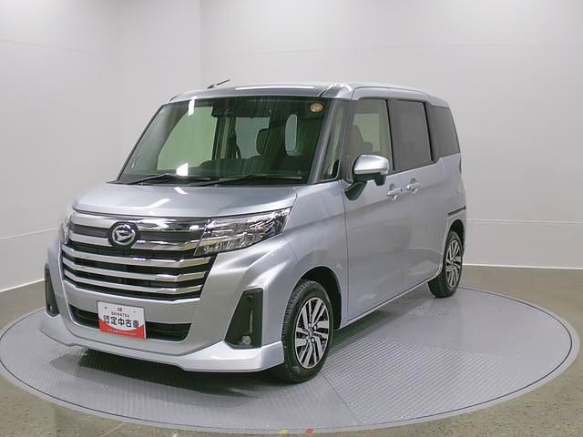 トールカスタムＧ　ディスプレイオーディオ　パノラマモニタースマートアシスト・ＬＥＤヘッドランプ・ＬＥＤフォグ・両側パワースライドドア・オートエアコン・パーキングブレーキ解除忘れ防止ブザー・ヘッドランプ自動消灯システム・プッシュエンジンスタート（山梨県）の中古車