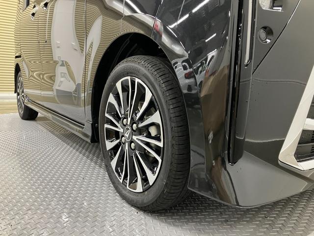 タントカスタムＲＳリミテッド　純正ナビ　パノラマモニタースマートアシスト・ＬＥＤヘッドライト・１５インチアルミホイール・両側パワースライドドア・ＵＳＢソケット・運転席助手席シートヒーター・レザー調Ｘフルファブリックシート・本革巻ステアリングホイール（山梨県）の中古車