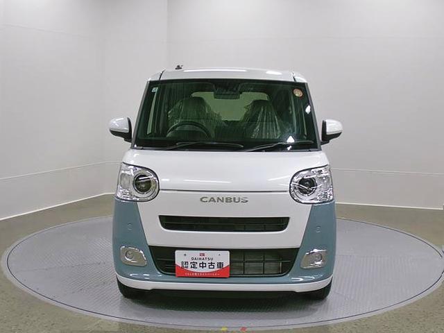 ムーヴキャンバスストライプスＧ　純正ナビゲーション　バックモニター衝突軽減Ｂ　ナビ付　スマートキーＰスタート　レーンアシスト　記録簿　キーフリー　オートハイビーム　ＡＢＳ　エアバッグ　ワンオ−ナ−（山梨県）の中古車