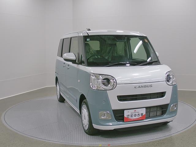 ムーヴキャンバスストライプスＧ　純正ナビゲーション　バックモニター衝突軽減Ｂ　ナビ付　スマートキーＰスタート　レーンアシスト　記録簿　キーフリー　オートハイビーム　ＡＢＳ　エアバッグ　ワンオ−ナ−（山梨県）の中古車