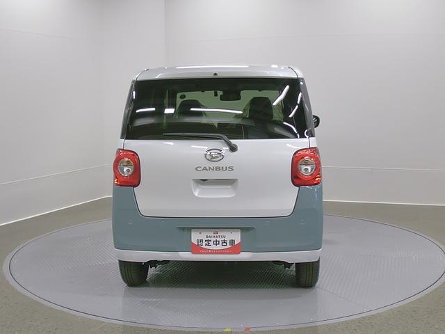 ムーヴキャンバスストライプスＧ　純正ナビゲーション　バックモニター衝突軽減Ｂ　ナビ付　スマートキーＰスタート　レーンアシスト　記録簿　キーフリー　オートハイビーム　ＡＢＳ　エアバッグ　ワンオ−ナ−（山梨県）の中古車