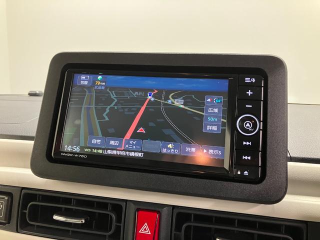 ムーヴキャンバスストライプスＧ　純正ナビゲーション　バックモニターナビ付　スマートキーＰスタート　記録簿　キーフリー　ＡＢＳ　エアバッグ　ワンオ−ナ−（山梨県）の中古車