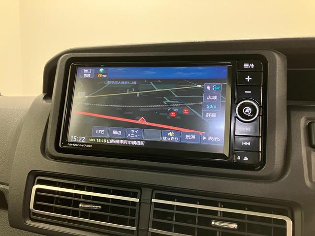 アトレーＲＳ　４ＷＤ　ＣＶＴ　純正ナビゲーション　バックモニタースマートアシスト・コーナーセンサー・電子制御式４ＷＤ（４ＷＤ車）・直列３気筒インタークーラーターボ・ＬＥＤヘッドランプ・両側パワースライドドア・オートエアコン・電動格納ミラー（ターンランプ）（山梨県）の中古車