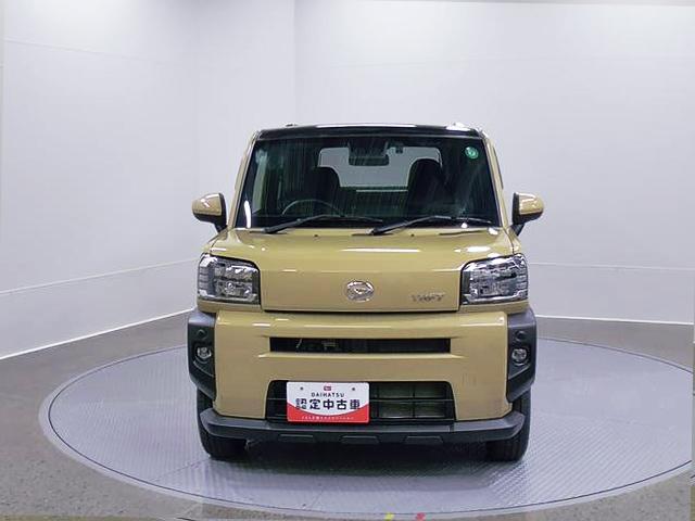 タフトGターボ 整備付き 1年保証スマートアシスト・15インチアルミ・D−CVTターボエンジン・LEDヘッドランプ・LEDフォグ・電動パーキング・運転席助手席シートヒーター・USBソケット(山梨県)の中古車