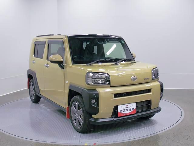 タフトGターボ 整備付き 1年保証スマートアシスト・15インチアルミ・D−CVTターボエンジン・LEDヘッドランプ・LEDフォグ・電動パーキング・運転席助手席シートヒーター・USBソケット(山梨県)の中古車