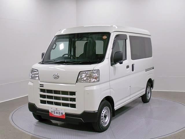 ハイゼットカーゴデラックス 4WD CVT AM/FMラジオデッキスマートアシスト・コーナーセンサー・3モード電子制御4WD(CVT車)・荷室長1,915mm・荷室幅1,410mm・荷室高1,250mm・ハロゲンヘッドランプ・マニュアルエアコン(山梨県)の中古車