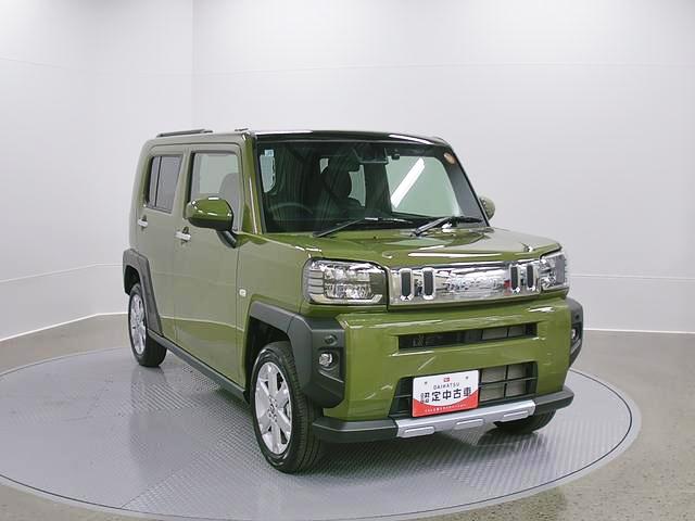 タフトＧ　クロムベンチャー　４ＷＤ　純正ナビ　バックモニタースマートアシスト・１５インチアルミ・ＬＥＤヘッドランプ・ＬＥＤフォグ・スカイフィールトップ・電動パーキング・運転席助手席シートヒーター・ＵＳＢソケット（山梨県）の中古車