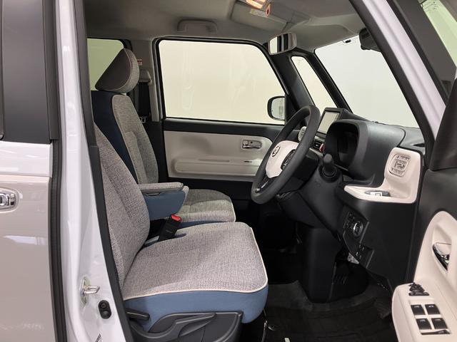 ムーヴキャンバスストライプスＧターボ　純正ナビ　パノラマモニタースマートアシスト・ＬＥＤヘッドランプ・ＬＥＤフォグランプ・スーパーＵＶ＆ＩＲカットガラス（フロントウィンドウ）・ＵＳＢソケット・両側パワースライドドア・運転席助手席シートヒーター（山梨県）の中古車