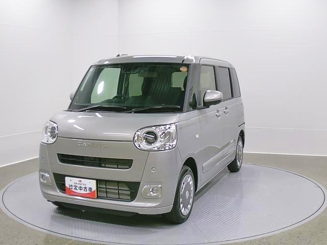 ムーヴキャンバスセオリーＧ　純正ナビゲーション　パノラマモニタースマートアシスト・ＬＥＤヘッドランプ・ＬＥＤフォグランプ・スーパーＵＶ＆ＩＲカットガラス（フロントウィンドウ）・ＵＳＢソケット・両側パワースライドドア・運転席助手席シートヒーター（山梨県）の中古車