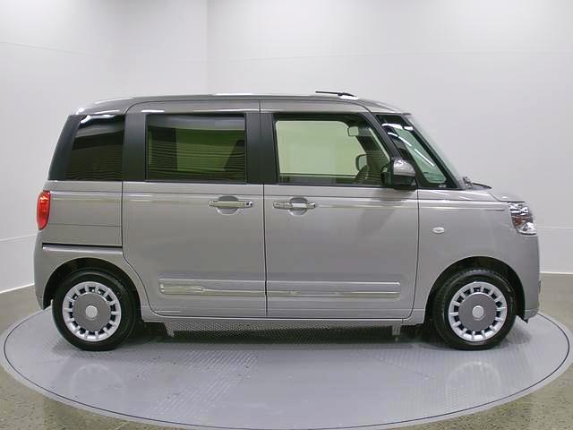 ムーヴキャンバスセオリーＧ　純正ナビゲーション　パノラマモニタースマートアシスト・ＬＥＤヘッドランプ・ＬＥＤフォグランプ・スーパーＵＶ＆ＩＲカットガラス（フロントウィンドウ）・ＵＳＢソケット・両側パワースライドドア・運転席助手席シートヒーター（山梨県）の中古車