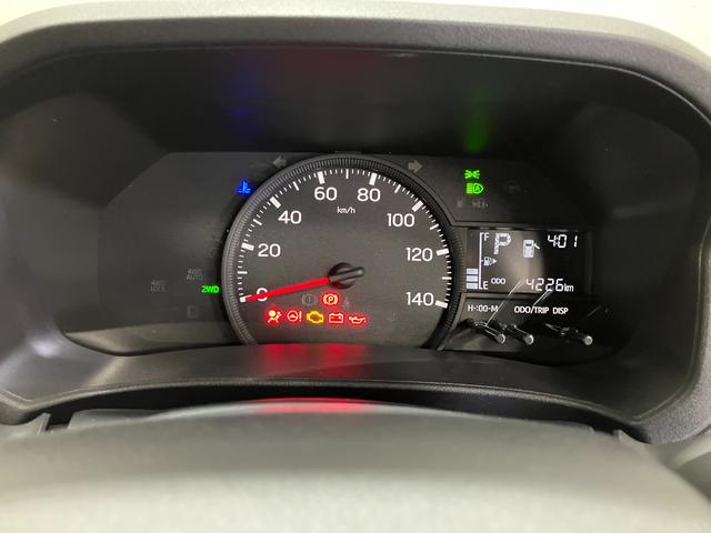 ハイゼットカーゴデラックス　４ＷＤ　ＣＶＴ　ＡＭ／ＦＭラジオデッキスマートアシスト・コーナーセンサー・３モード電子制御４ＷＤ（ＣＶＴ車）・荷室長１，９１５ｍｍ・荷室幅１，４１０ｍｍ・荷室高１，２５０ｍｍ・ハロゲンヘッドランプ・マニュアルエアコン（山梨県）の中古車