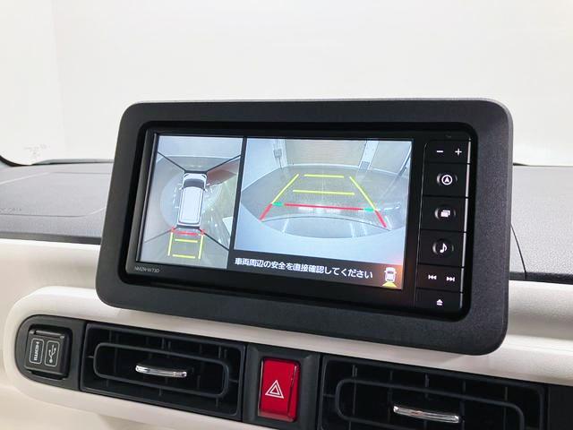 ムーヴキャンバスストライプスＧターボ　純正ナビゲーション　パノラマモニタースマートアシスト・ＬＥＤヘッドランプ・ＬＥＤフォグランプ・スーパーＵＶ＆ＩＲカットガラス（フロントウィンドウ）・ＵＳＢソケット・両側パワースライドドア・運転席助手席シートヒーター（山梨県）の中古車