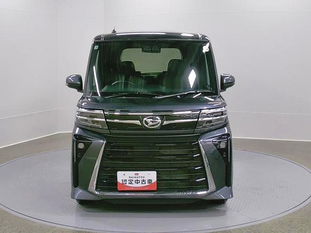 タントカスタムＸ　純正ナビゲーション　バックモニタースマートアシスト・ＬＥＤヘッドライト・１４インチアルミホイール・両側パワースライドドア・ＵＳＢソケット・運転席助手席シートヒーター・レザー調Ｘフルファブリックシート（山梨県）の中古車