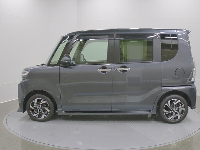 タントカスタムＸ　純正ナビゲーション　バックモニタースマートアシスト・ＬＥＤヘッドライト・１４インチアルミホイール・両側パワースライドドア・ＵＳＢソケット・運転席助手席シートヒーター・レザー調Ｘフルファブリックシート（山梨県）の中古車