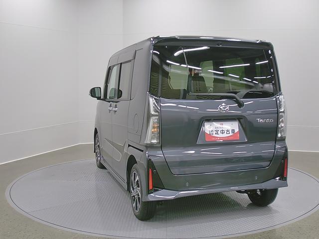 タントカスタムＸ　純正ナビゲーション　バックモニタースマートアシスト・ＬＥＤヘッドライト・１４インチアルミホイール・両側パワースライドドア・ＵＳＢソケット・運転席助手席シートヒーター・レザー調Ｘフルファブリックシート（山梨県）の中古車