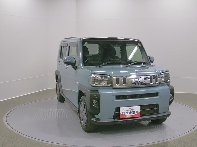 タフトＧターボ　クロムベンチャー　整備付き　１年保証スマートアシスト・１５インチアルミ・Ｄ−ＣＶＴターボエンジン・ＬＥＤヘッドランプ・ＬＥＤフォグ・電動パーキング・運転席助手席シートヒーター・ＵＳＢソケット（山梨県）の中古車