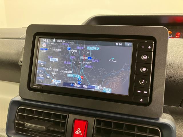 タントＬ　純正ナビゲーション　バックモニター　ＥＴＣ装備スマートアシスト・ＬＥＤヘッドライト・プッシュボタンスタート・オートエアコン・左右スライドドア手動・足踏み式パーキングブレーキ・スーパーＵＶ＆ＩＲカットガラス（Ｆウィンドウ）（山梨県）の中古車