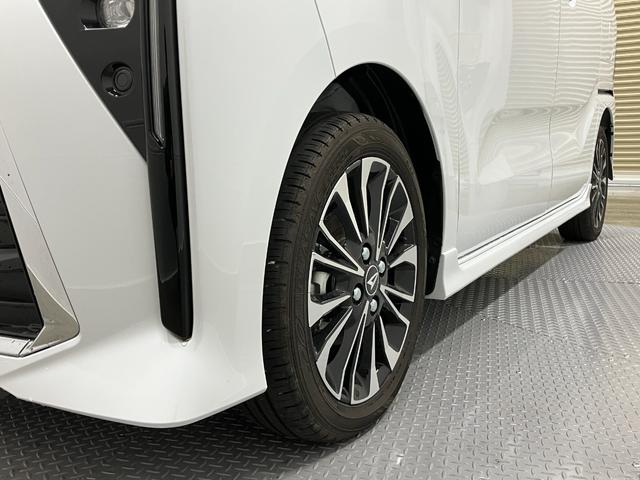 タントカスタムＲＳ　純正ナビゲーション　パノラマモニタースマートアシスト・ＬＥＤヘッドライト・１５インチアルミホイール・両側パワースライドドア・ＵＳＢソケット・運転席助手席シートヒーター・レザー調Ｘフルファブリックシート・本革巻ステアリングホイール（山梨県）の中古車