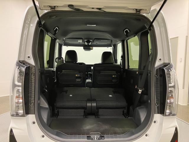 タントカスタムＲＳリミテッド　４ＷＤ　純正ナビ　パノラマモニタースマートアシスト・ＬＥＤヘッドライト・１５インチアルミホイール・両側パワースライドドア・ＵＳＢソケット・運転席助手席シートヒーター・レザー調Ｘフルファブリックシート・本革巻ステアリングホイール（山梨県）の中古車