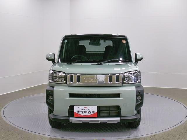 タフトG クロムベンチャー 4WD 純正ナビ パノラマスマートアシスト・15インチアルミ・LEDヘッドランプ・LEDフォグ・スカイフィールトップ・電動パーキング・運転席助手席シートヒーター・USBソケット(山梨県)の中古車