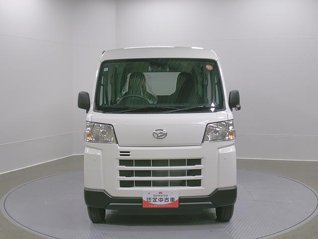 ハイゼットカーゴデラックス 4WD CVT AM/FMラジオデッキスマートアシスト・コーナーセンサー・3モード電子制御4WD(CVT車)・荷室長1,915mm・荷室幅1,410mm・荷室高1,250mm・ハロゲンヘッドランプ・マニュアルエアコン(山梨県)の中古車