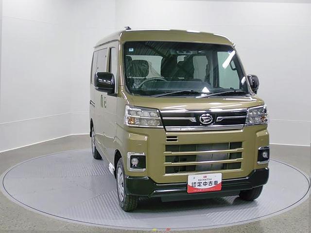 アトレーRS 4WD 純正ナビ ドラレコスマートアシスト・コーナーセンサー・電子制御式4WD(4WD車)・直列3気筒インタークーラーターボ・LEDヘッドランプ・両側パワースライドドア・オートエアコン・電動格納ミラー(ターンランプ)(山梨県)の中古車