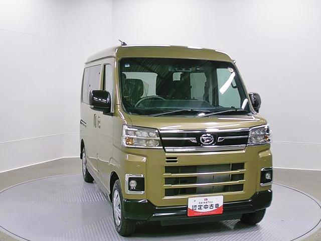 アトレーＲＳ　純正ナビゲーション　バックモニタースマートアシスト・コーナーセンサー・電子制御式４ＷＤ（４ＷＤ車）・直列３気筒インタークーラーターボ・ＬＥＤヘッドランプ・両側パワースライドドア・オートエアコン・電動格納ミラー（ターンランプ）（山梨県）の中古車