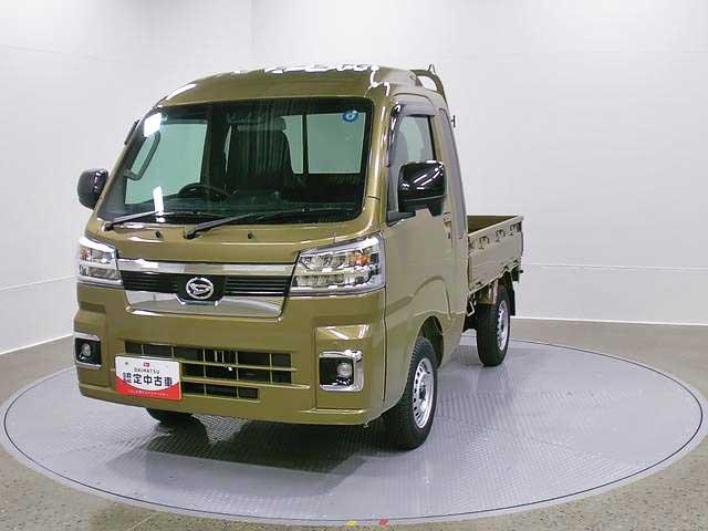 ハイゼットトラックジャンボエクストラ 4WD CVTスマートアシスト・コーナーセンサー・切り替え式4WD(CVT車)・LEDヘッドランプ・LEDフォグランプ・LED大型作業灯・プッシュエンジンスタート(山梨県)の中古車